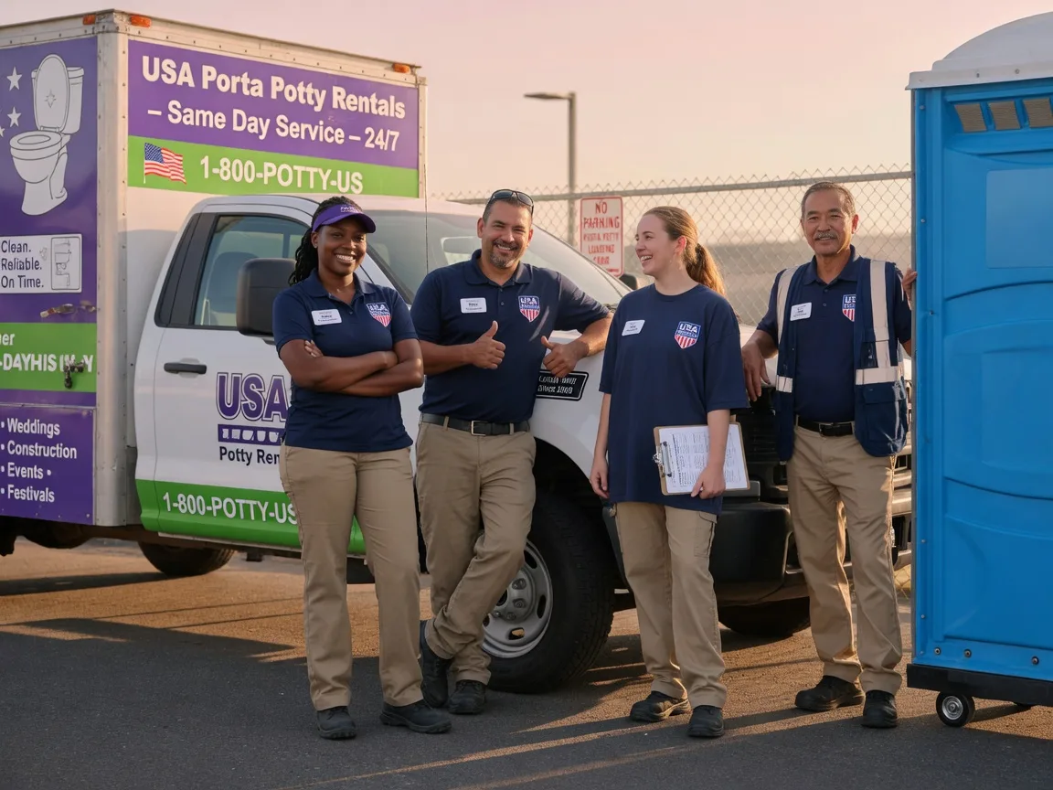 Porta Potty Rental company in Modena, PA